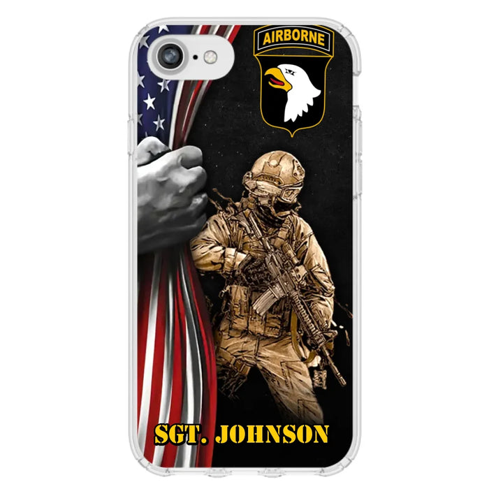 Custom Personalized Veteran Phone Case - Gift Idea For Veteran - Case For iPhone And Samsung