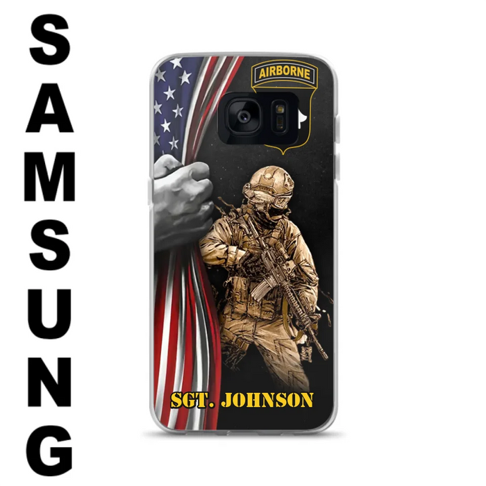 Custom Personalized Veteran Phone Case - Gift Idea For Veteran - Case For iPhone And Samsung