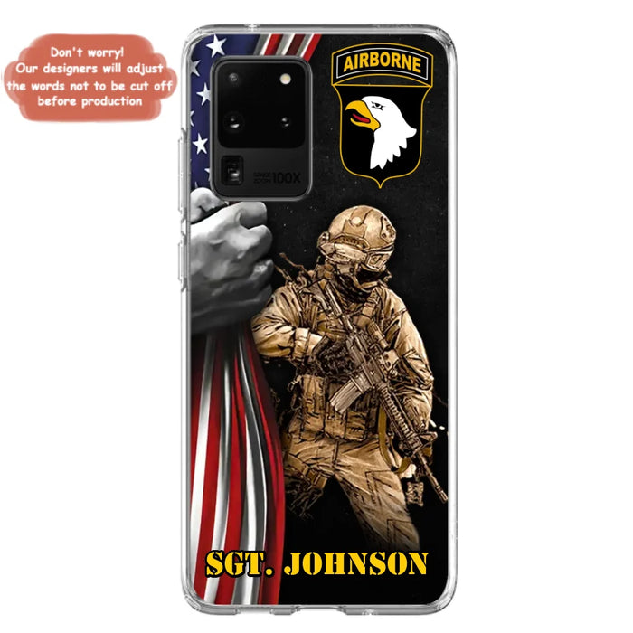 Custom Personalized Veteran Phone Case - Gift Idea For Veteran - Case For iPhone And Samsung