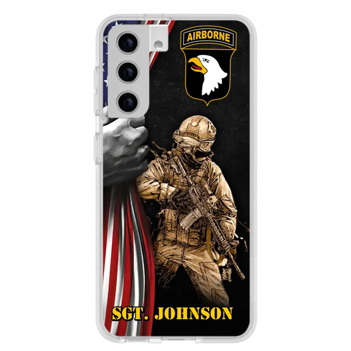 Custom Personalized Veteran Phone Case - Gift Idea For Veteran - Case For iPhone And Samsung