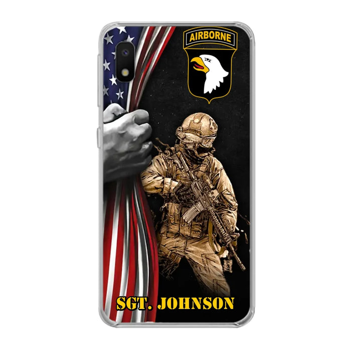 Custom Personalized Veteran Phone Case - Gift Idea For Veteran - Case For iPhone And Samsung