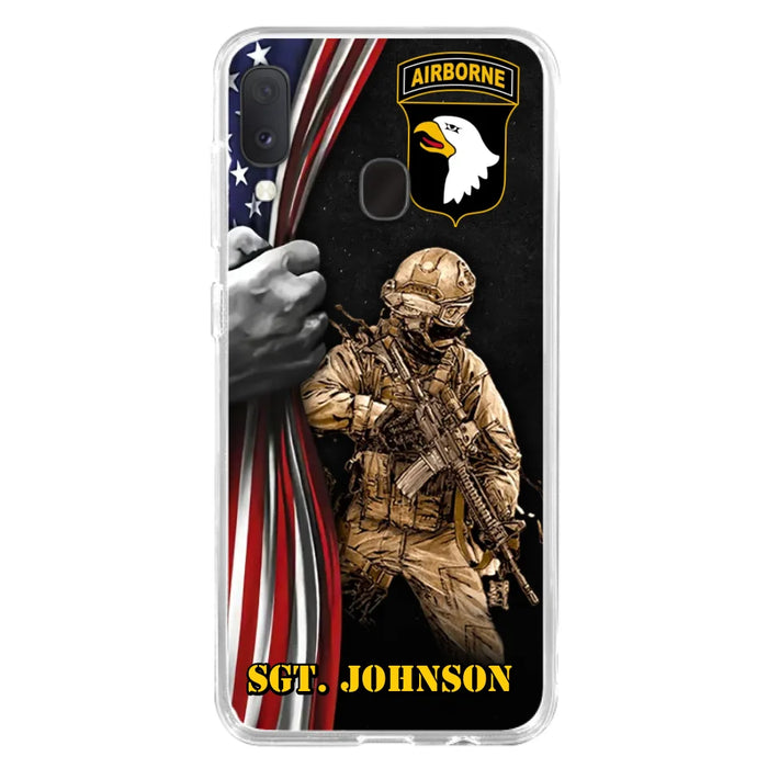 Custom Personalized Veteran Phone Case - Gift Idea For Veteran - Case For iPhone And Samsung