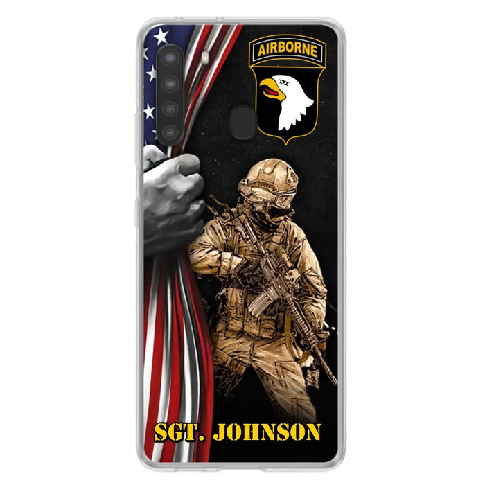 Custom Personalized Veteran Phone Case - Gift Idea For Veteran - Case For iPhone And Samsung