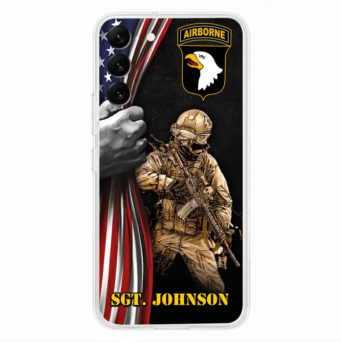 Custom Personalized Veteran Phone Case - Gift Idea For Veteran - Case For iPhone And Samsung