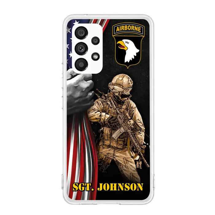 Custom Personalized Veteran Phone Case - Gift Idea For Veteran - Case For iPhone And Samsung