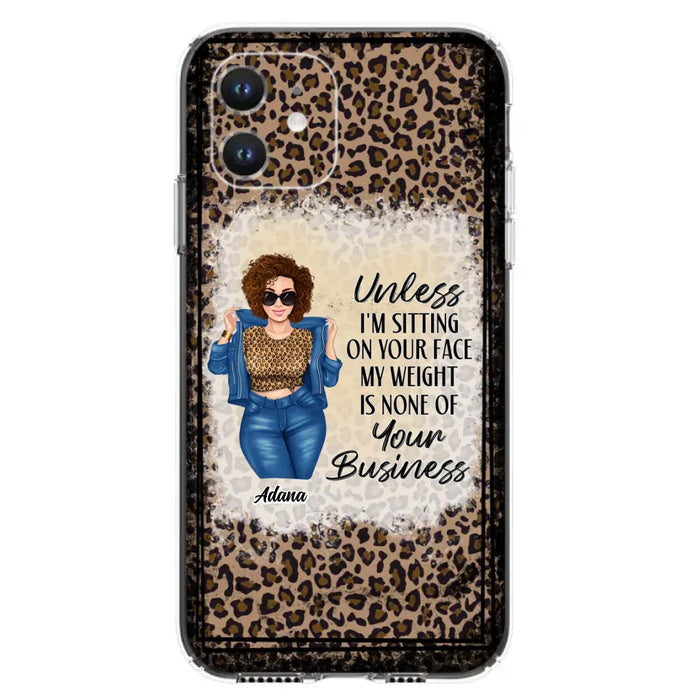 Custom Personalized Sassy Thick Girl Phone Case - Gift For Friend/ Sister/ Birthday Gift - Case For iPhone And Samsung