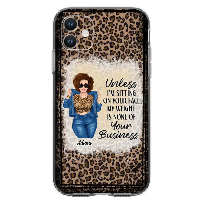 Custom Personalized Sassy Thick Girl Phone Case - Gift For Friend/ Sister/ Birthday Gift - Case For iPhone And Samsung