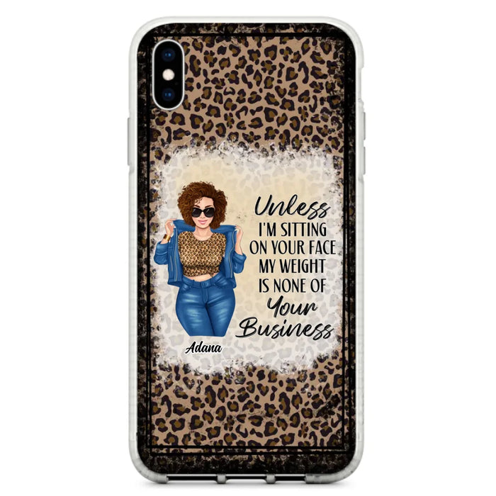 Custom Personalized Sassy Thick Girl Phone Case - Gift For Friend/ Sister/ Birthday Gift - Case For iPhone And Samsung