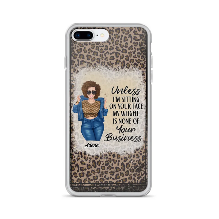 Custom Personalized Sassy Thick Girl Phone Case - Gift For Friend/ Sister/ Birthday Gift - Case For iPhone And Samsung