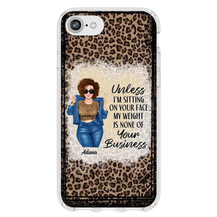 Custom Personalized Sassy Thick Girl Phone Case - Gift For Friend/ Sister/ Birthday Gift - Case For iPhone And Samsung