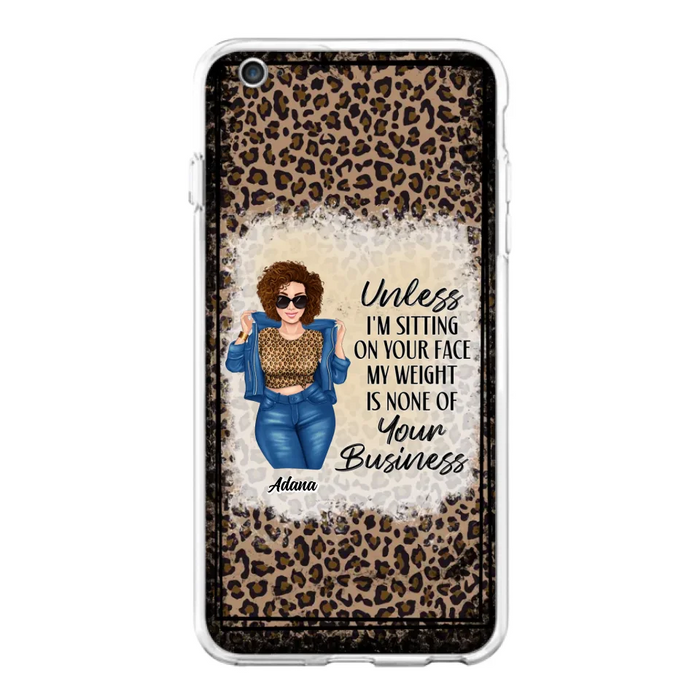 Custom Personalized Sassy Thick Girl Phone Case - Gift For Friend/ Sister/ Birthday Gift - Case For iPhone And Samsung