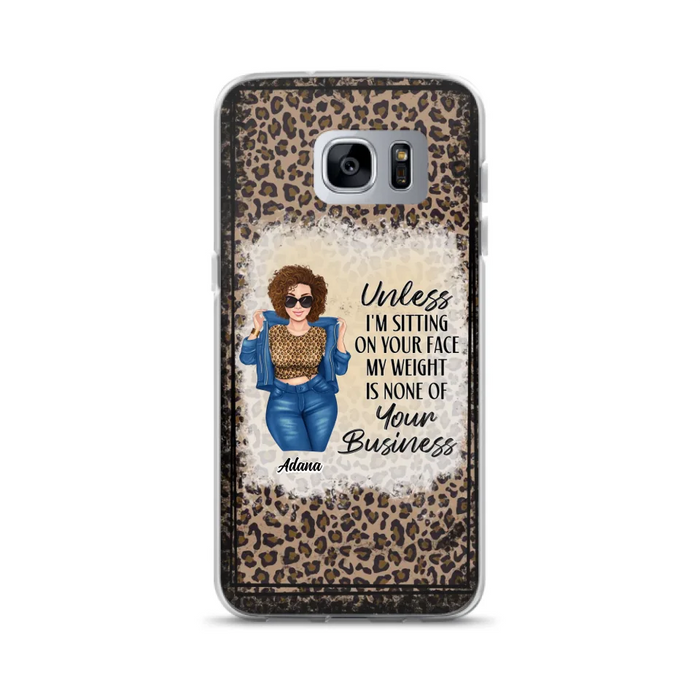 Custom Personalized Sassy Thick Girl Phone Case - Gift For Friend/ Sister/ Birthday Gift - Case For iPhone And Samsung