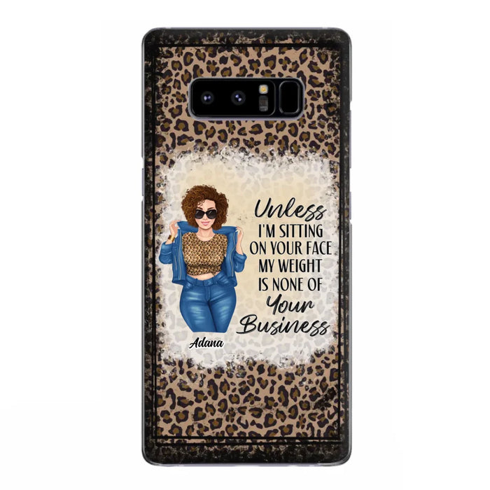 Custom Personalized Sassy Thick Girl Phone Case - Gift For Friend/ Sister/ Birthday Gift - Case For iPhone And Samsung