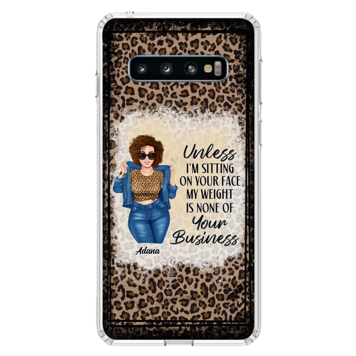 Custom Personalized Sassy Thick Girl Phone Case - Gift For Friend/ Sister/ Birthday Gift - Case For iPhone And Samsung