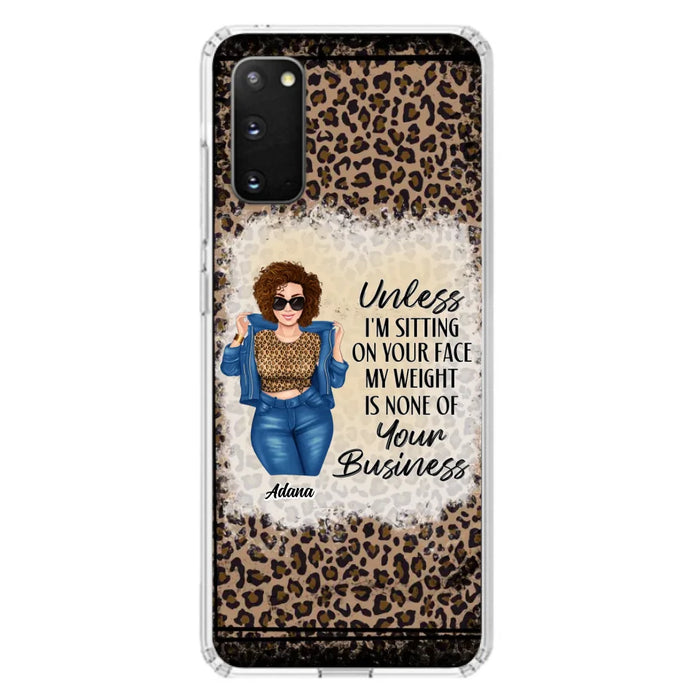 Custom Personalized Sassy Thick Girl Phone Case - Gift For Friend/ Sister/ Birthday Gift - Case For iPhone And Samsung