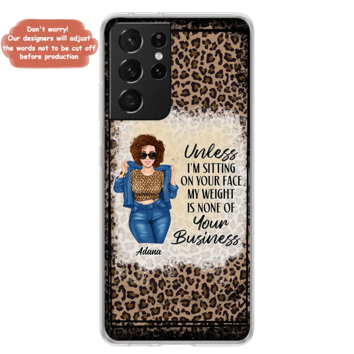 Custom Personalized Sassy Thick Girl Phone Case - Gift For Friend/ Sister/ Birthday Gift - Case For iPhone And Samsung