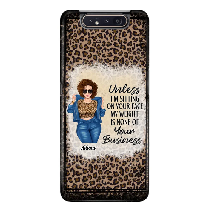 Custom Personalized Sassy Thick Girl Phone Case - Gift For Friend/ Sister/ Birthday Gift - Case For iPhone And Samsung