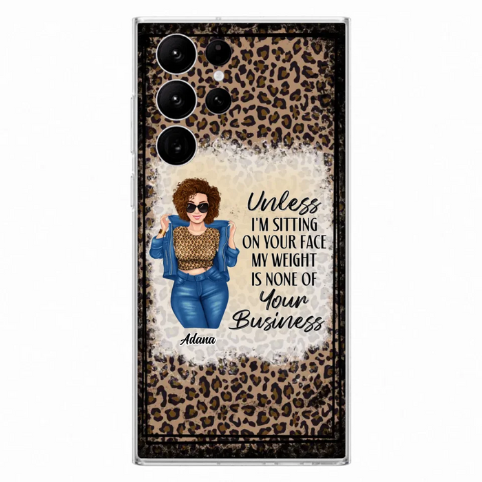 Custom Personalized Sassy Thick Girl Phone Case - Gift For Friend/ Sister/ Birthday Gift - Case For iPhone And Samsung