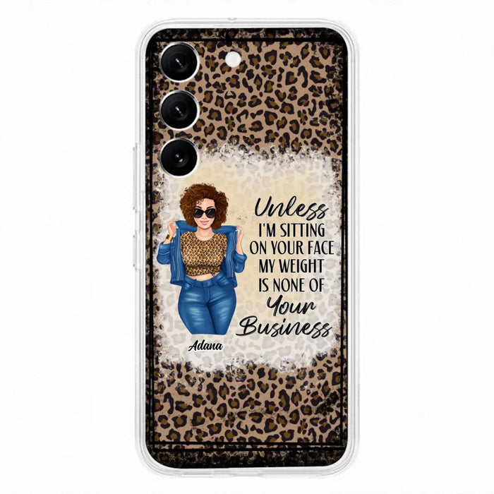 Custom Personalized Sassy Thick Girl Phone Case - Gift For Friend/ Sister/ Birthday Gift - Case For iPhone And Samsung