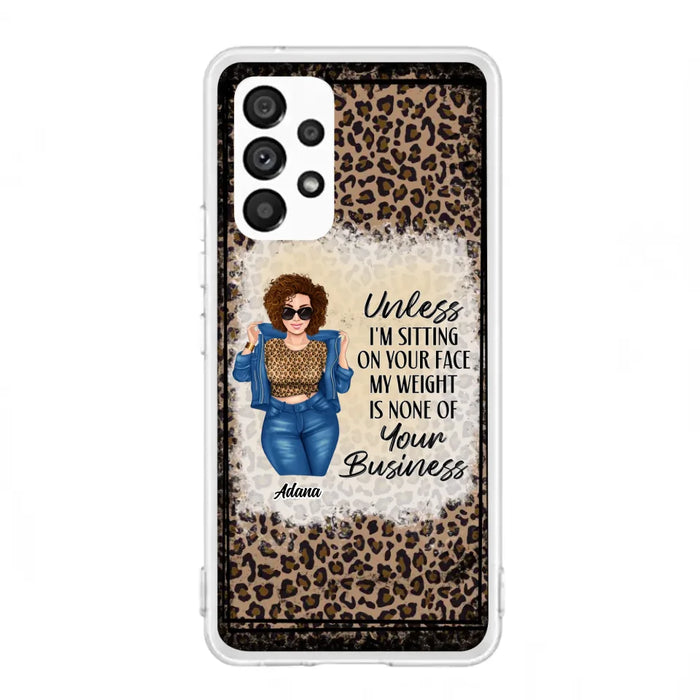 Custom Personalized Sassy Thick Girl Phone Case - Gift For Friend/ Sister/ Birthday Gift - Case For iPhone And Samsung