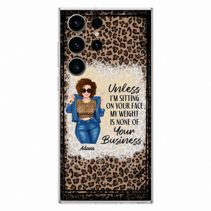 Custom Personalized Sassy Thick Girl Phone Case - Gift For Friend/ Sister/ Birthday Gift - Case For iPhone And Samsung