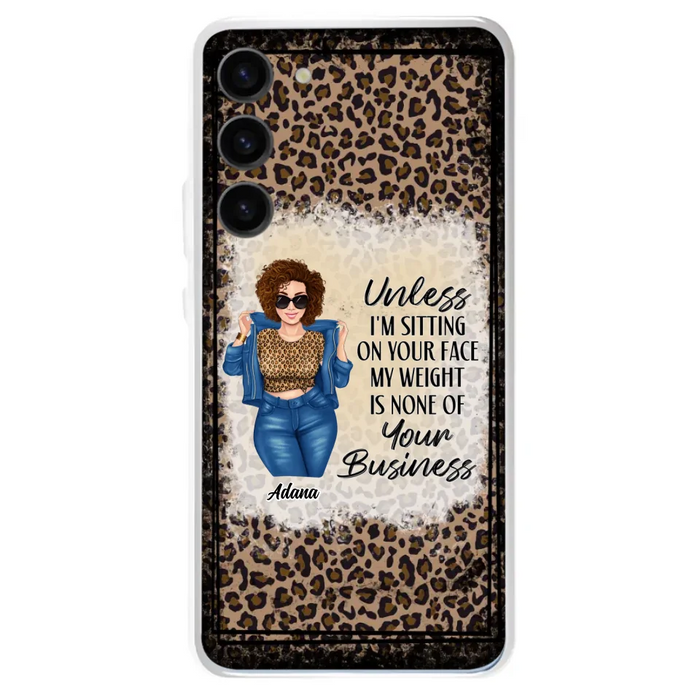 Custom Personalized Sassy Thick Girl Phone Case - Gift For Friend/ Sister/ Birthday Gift - Case For iPhone And Samsung