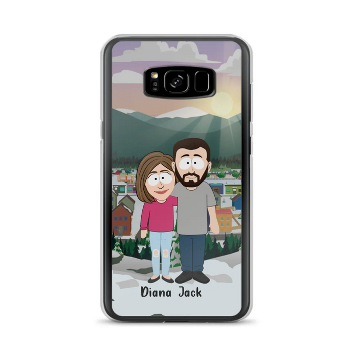 Custom Personalized Couple Phone Case - Gift For Couple