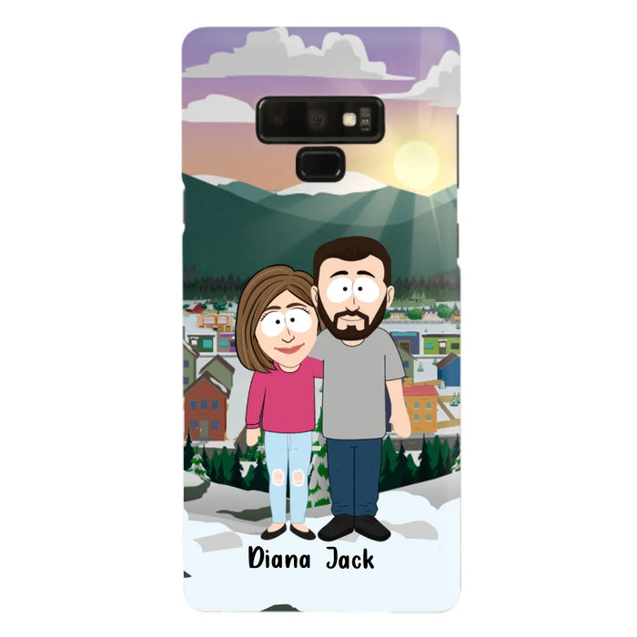 Custom Personalized Couple Phone Case - Gift For Couple