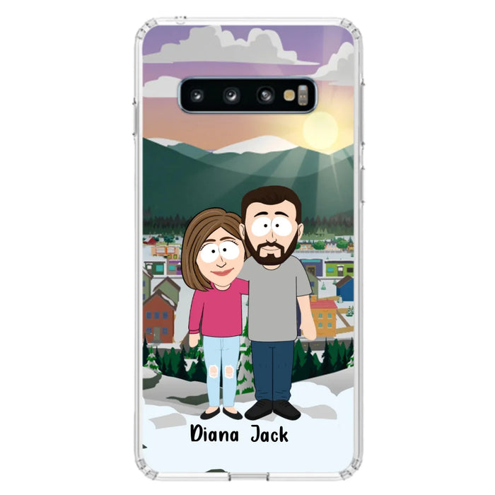 Custom Personalized Couple Phone Case - Gift For Couple