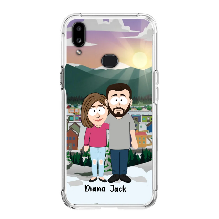 Custom Personalized Couple Phone Case - Gift For Couple