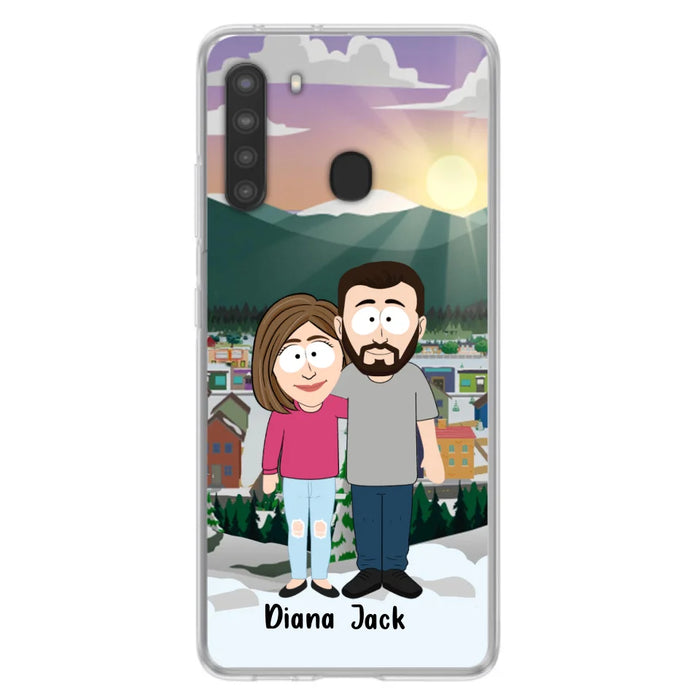 Custom Personalized Couple Phone Case - Gift For Couple