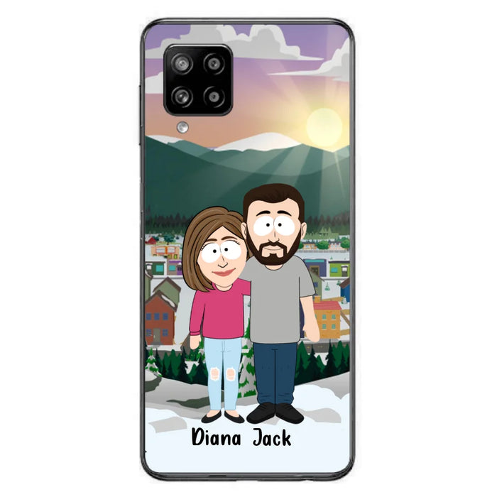 Custom Personalized Couple Phone Case - Gift For Couple