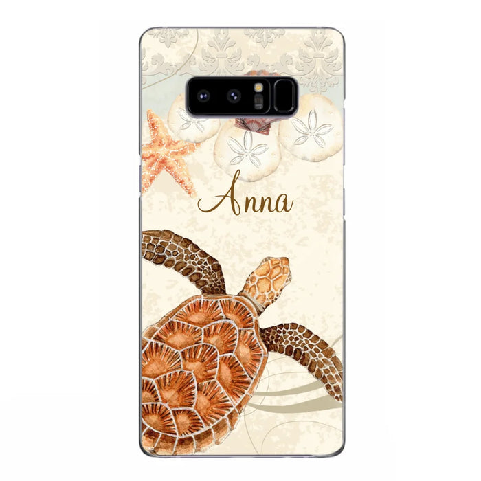 Custom Personalized Sea Turtle Phone Case - Best Gift For Turtle Lover's - Case For iPhone, Samsung and Xiaomi - DTJ0EN