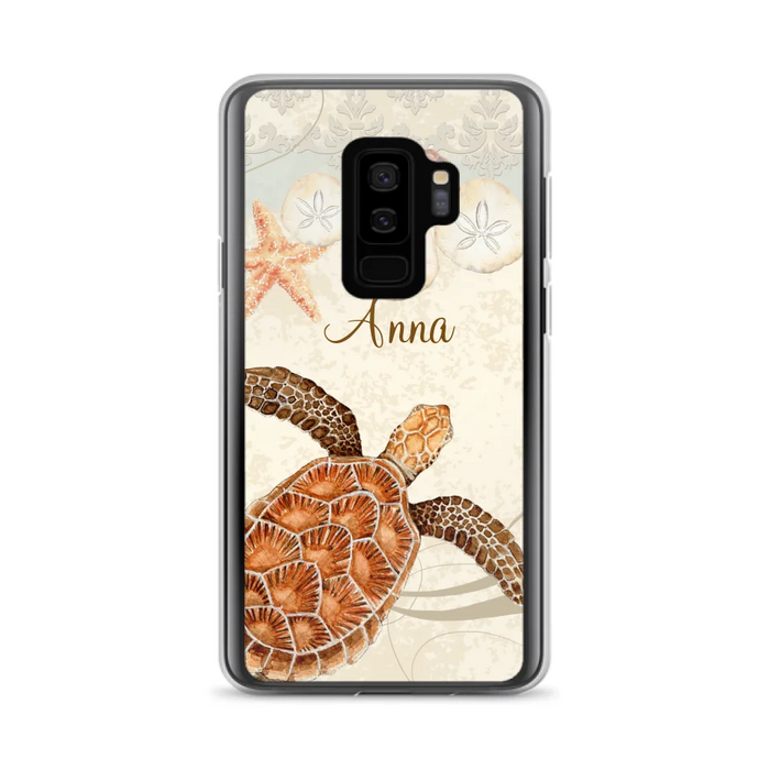 Custom Personalized Sea Turtle Phone Case - Best Gift For Turtle Lover's - Case For iPhone, Samsung and Xiaomi - DTJ0EN