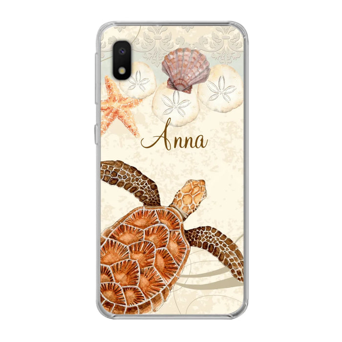 Custom Personalized Sea Turtle Phone Case - Best Gift For Turtle Lover's - Case For iPhone, Samsung and Xiaomi - DTJ0EN