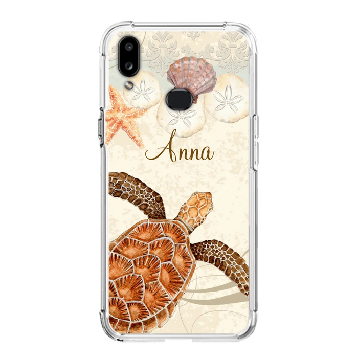 Custom Personalized Sea Turtle Phone Case - Best Gift For Turtle Lover's - Case For iPhone, Samsung and Xiaomi - DTJ0EN