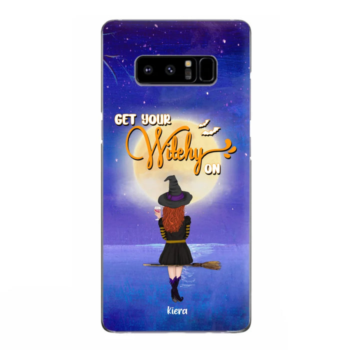 Custom Personalized Witchy Phone Case - Up to 4 Witches- Get Your Witchy On - Phone Case For iPhone, Samsung - OCEL9Z