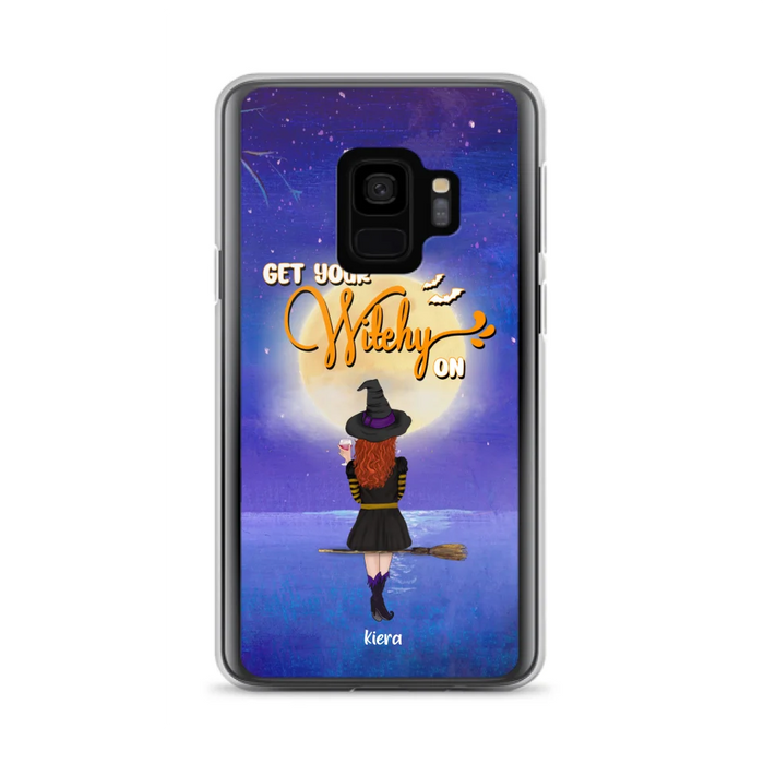 Custom Personalized Witchy Phone Case - Up to 4 Witches- Get Your Witchy On - Phone Case For iPhone, Samsung - OCEL9Z