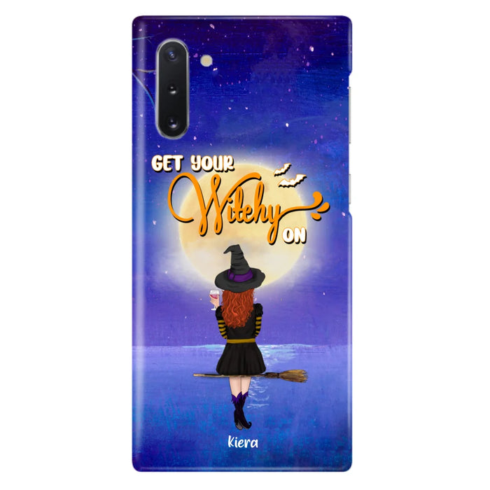 Custom Personalized Witchy Phone Case - Up to 4 Witches- Get Your Witchy On - Phone Case For iPhone, Samsung - OCEL9Z