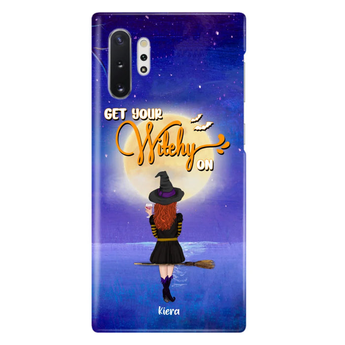 Custom Personalized Witchy Phone Case - Up to 4 Witches- Get Your Witchy On - Phone Case For iPhone, Samsung - OCEL9Z