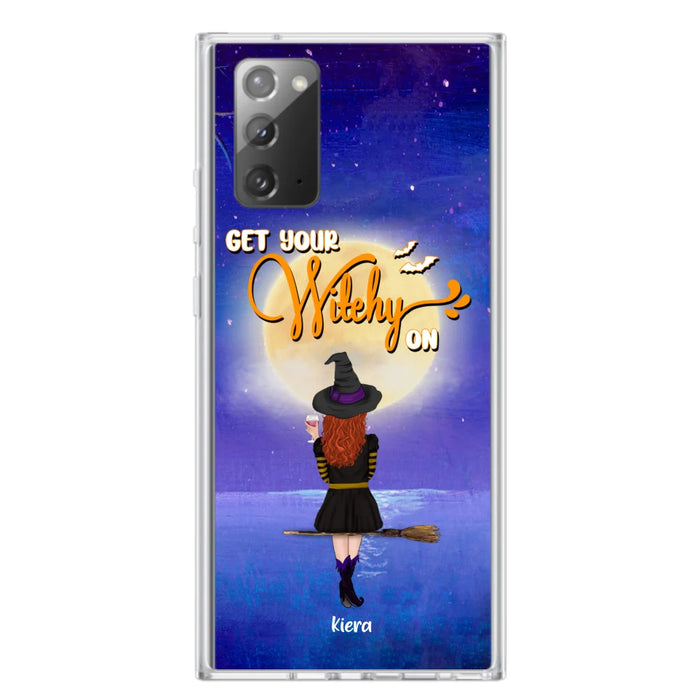 Custom Personalized Witchy Phone Case - Up to 4 Witches- Get Your Witchy On - Phone Case For iPhone, Samsung - OCEL9Z