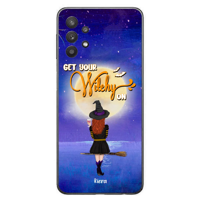 Custom Personalized Witchy Phone Case - Up to 4 Witches- Get Your Witchy On - Phone Case For iPhone, Samsung - OCEL9Z