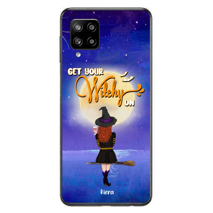 Custom Personalized Witchy Phone Case - Up to 4 Witches- Get Your Witchy On - Phone Case For iPhone, Samsung - OCEL9Z