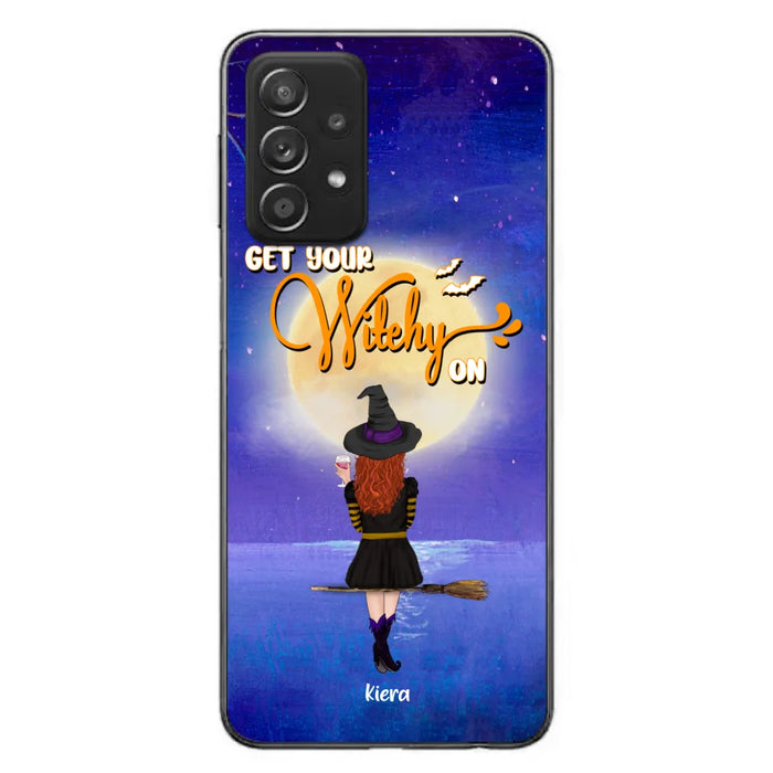 Custom Personalized Witchy Phone Case - Up to 4 Witches- Get Your Witchy On - Phone Case For iPhone, Samsung - OCEL9Z