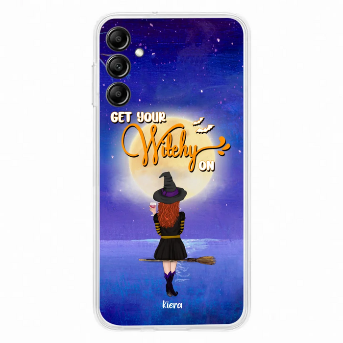 Custom Personalized Witchy Phone Case - Up to 4 Witches- Get Your Witchy On - Phone Case For iPhone, Samsung - OCEL9Z