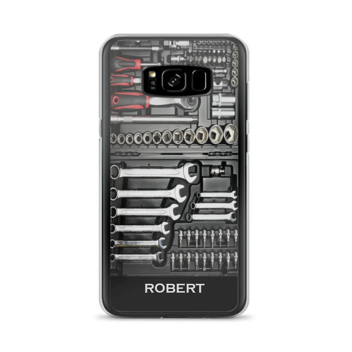 Custom Personalized Mechanic Toolbox Phone Case - Case For iPhone, Samsung And Xiaomi - RCT18X