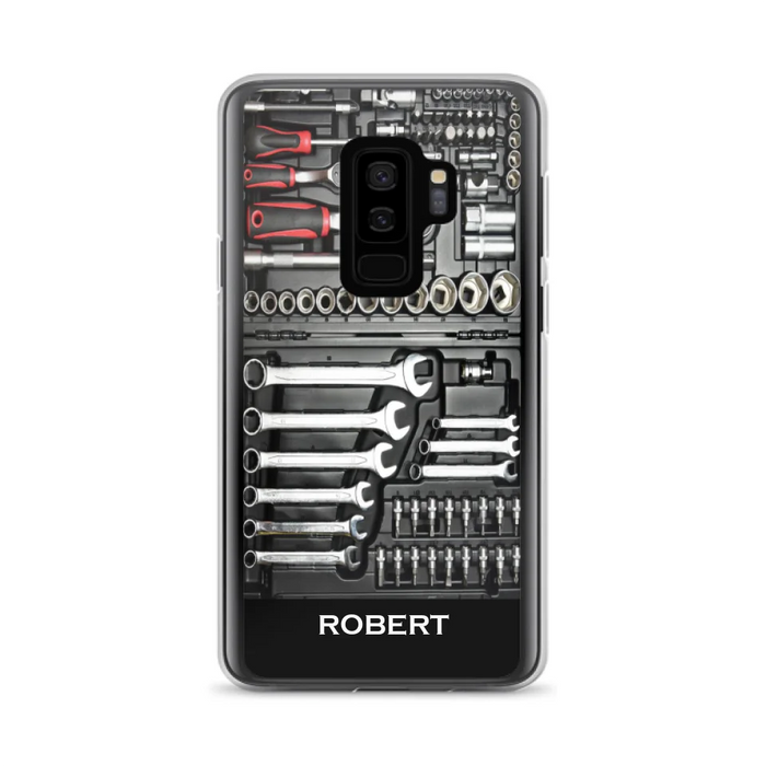 Custom Personalized Mechanic Toolbox Phone Case - Case For iPhone, Samsung And Xiaomi - RCT18X