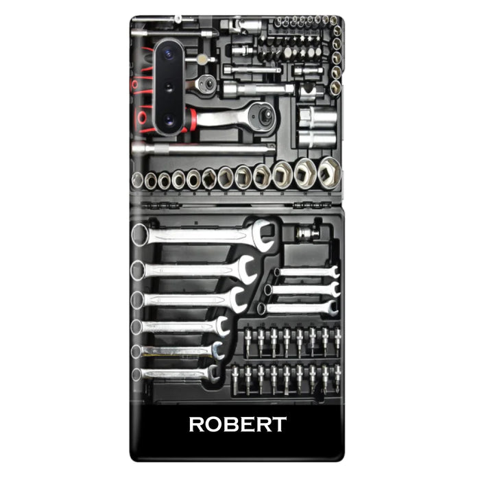 Custom Personalized Mechanic Toolbox Phone Case - Case For iPhone, Samsung And Xiaomi - RCT18X