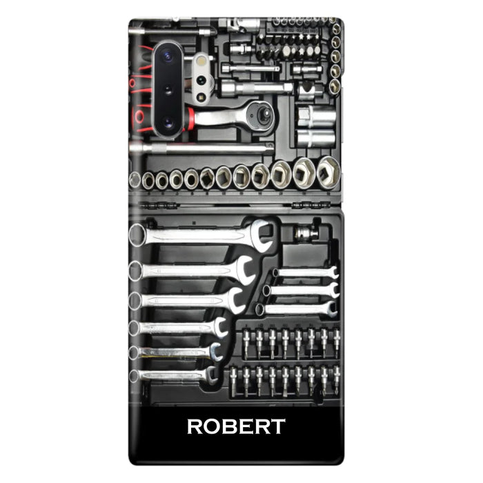 Custom Personalized Mechanic Toolbox Phone Case - Case For iPhone, Samsung And Xiaomi - RCT18X