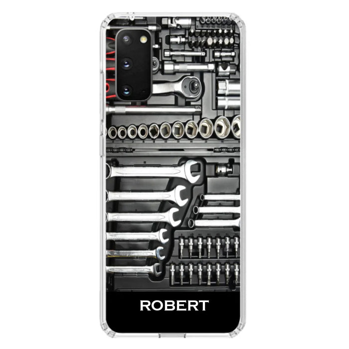 Custom Personalized Mechanic Toolbox Phone Case - Case For iPhone, Samsung And Xiaomi - RCT18X